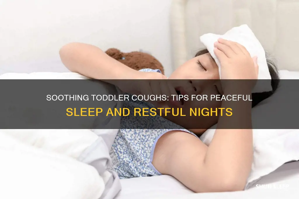 how to get toddler to sleep with a cough