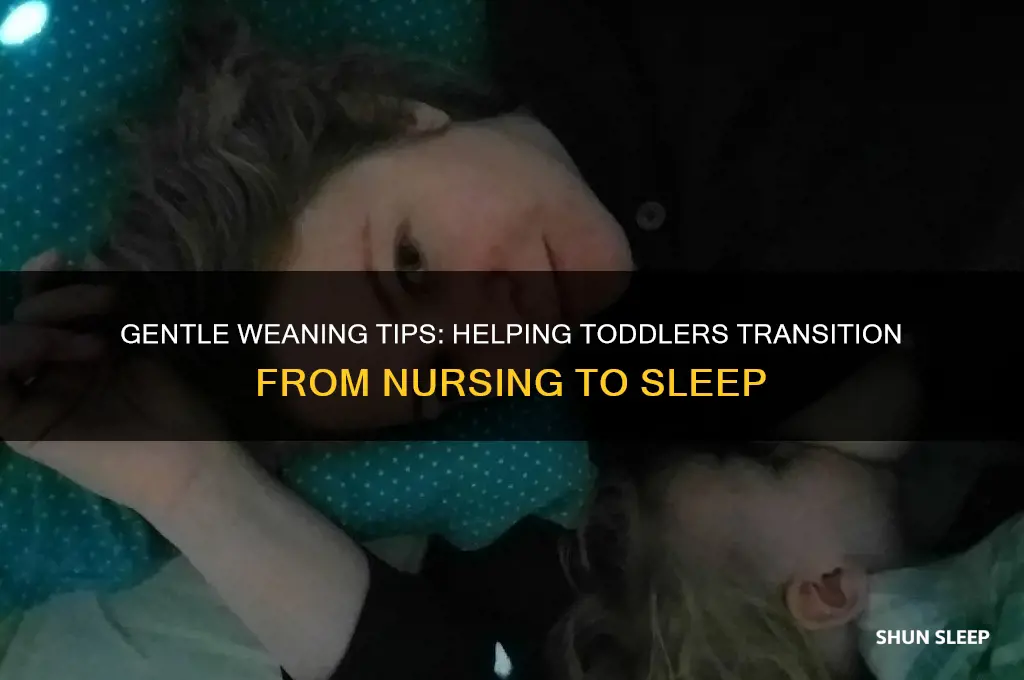 how to get toddler to stop nursing to sleep