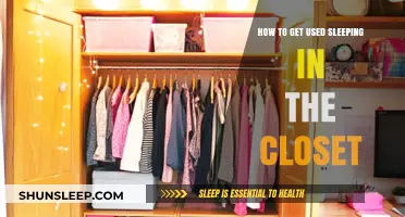 Mastering Closet Sleep: Tips for Comfort and Restful Nights