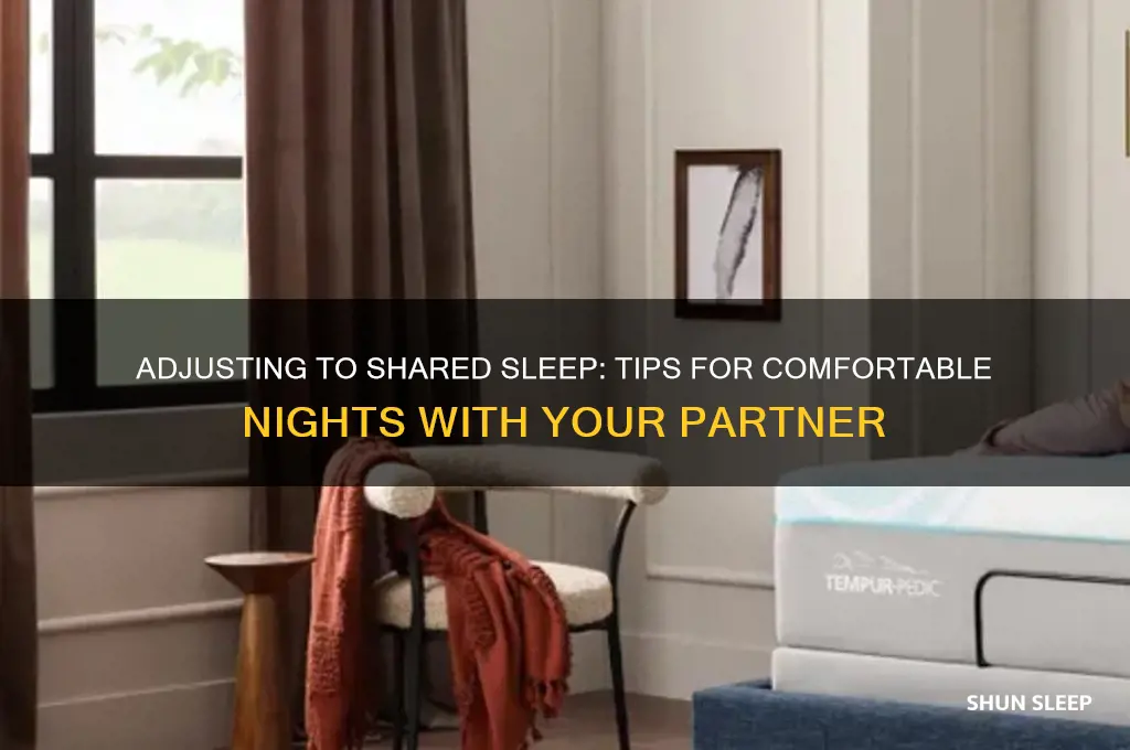 how to get used to sleeping with a partner