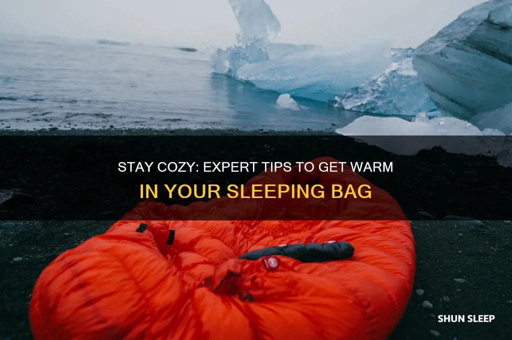 how to get warm in a sleeping