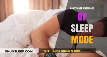 Quick Fix: Waking Your Watch from Sleep Mode Easily