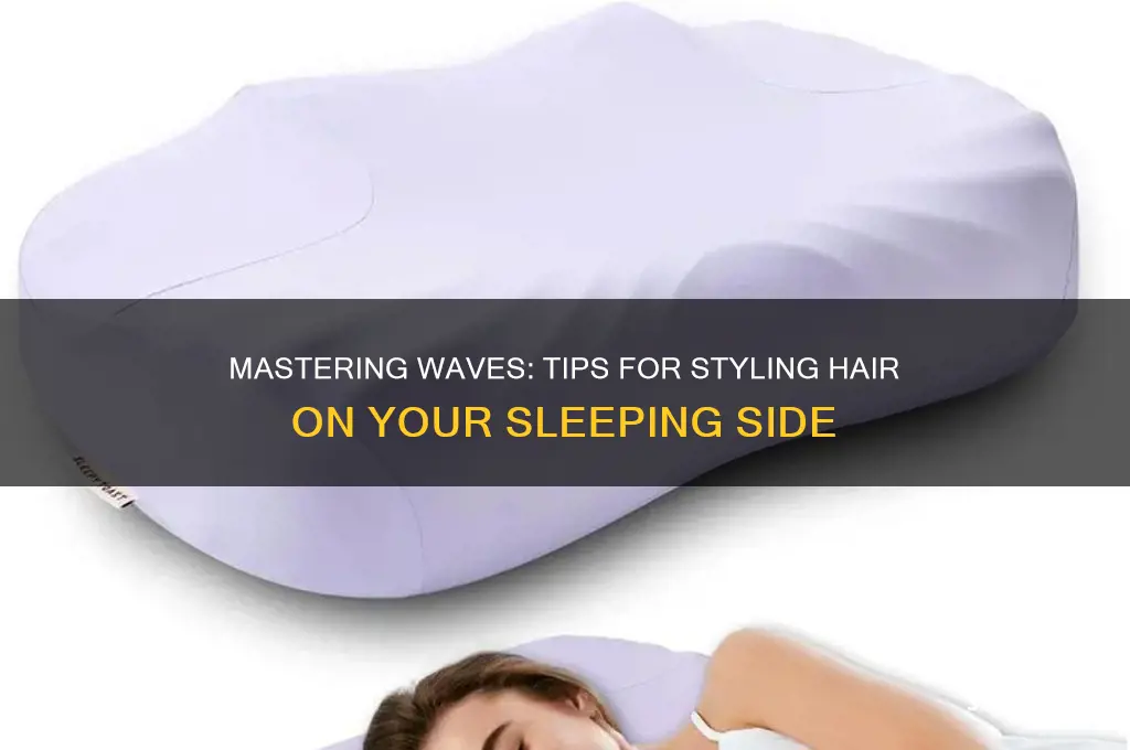 how to get waves on the side you sleep on