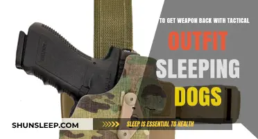 Retrieve Weapons with Tactical Outfit in Sleeping Dogs: A Guide
