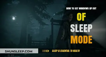 Wake Up Windows XP: Quick Steps to Exit Sleep Mode Easily