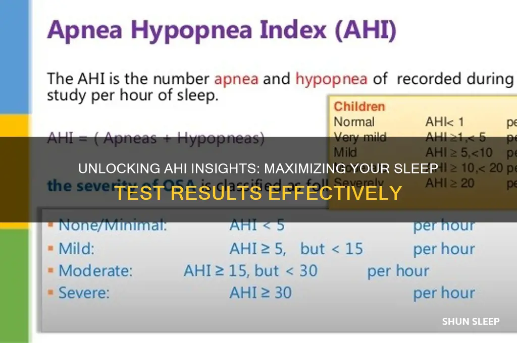 how to get you ahi from a sleep test