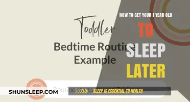 Helping Toddlers Sleep Later: Tips for a 1-Year-Old's Schedule