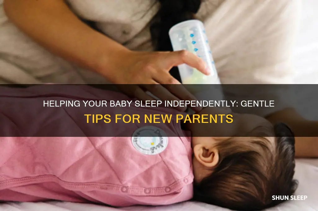 how to get your baby to not sleep on you