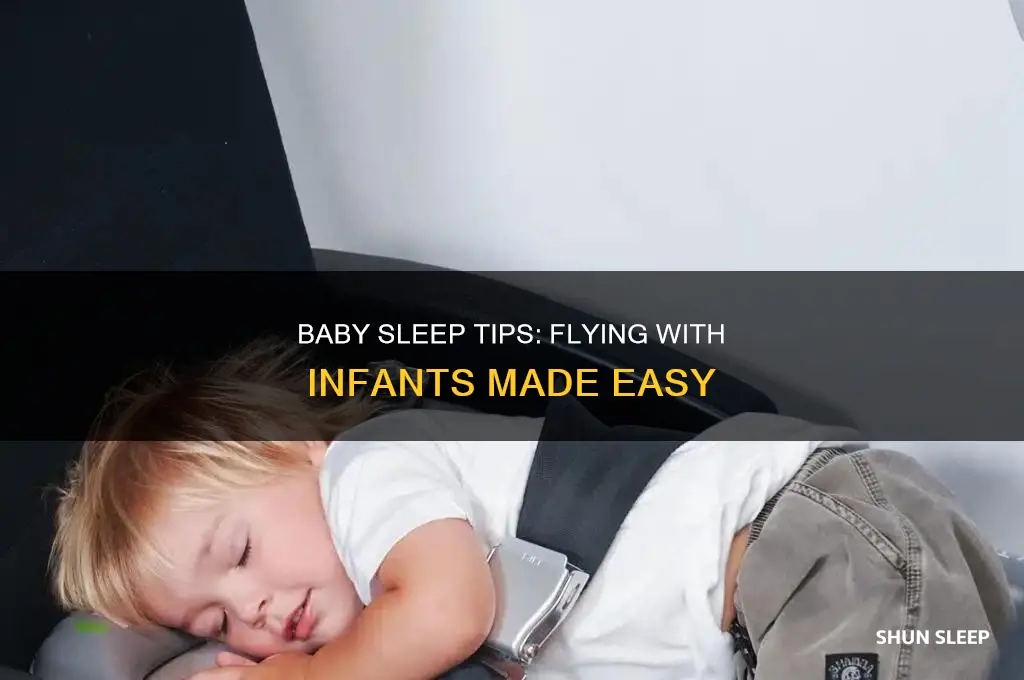 how to get your baby to sleep on plane