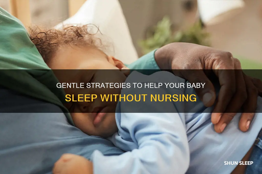 how to get your baby to stop nursing to sleep