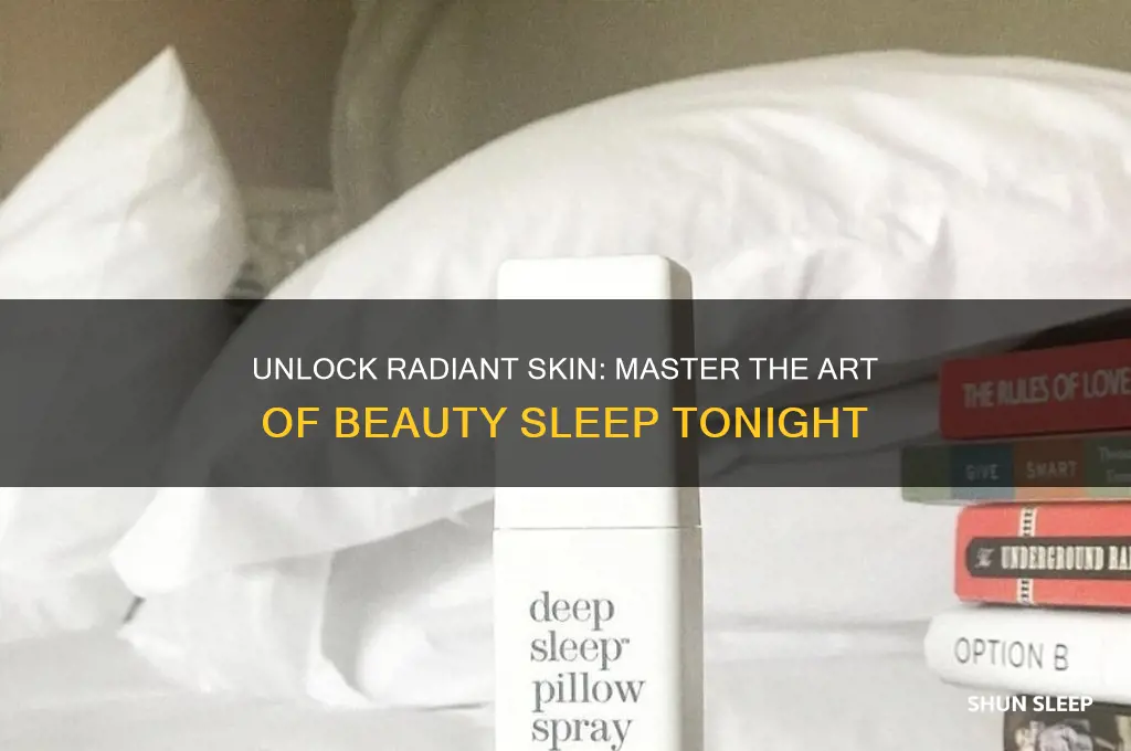 how to get your beauty sleep