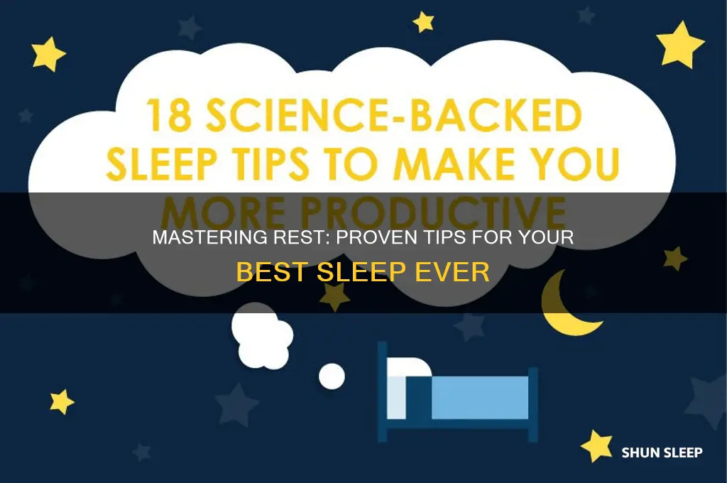 how to get your best sleep