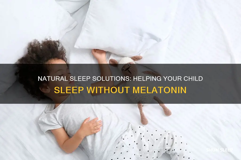how to get your child to sleep without melatonin