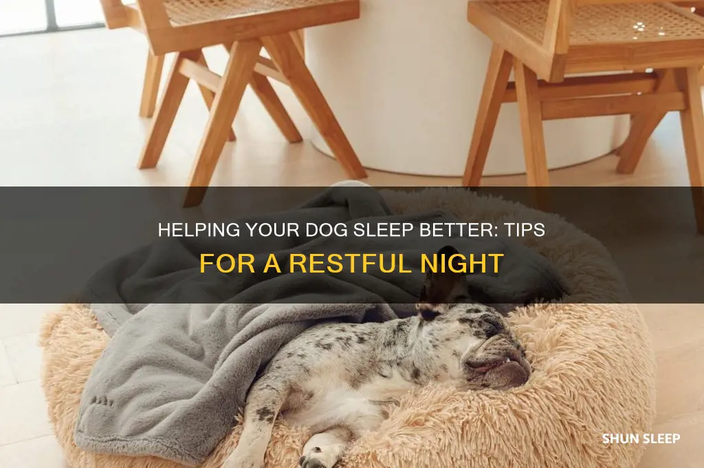 how to get your dog ro sleep