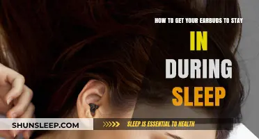 Sleep Soundly: Tips to Keep Earbuds Secure All Night Long