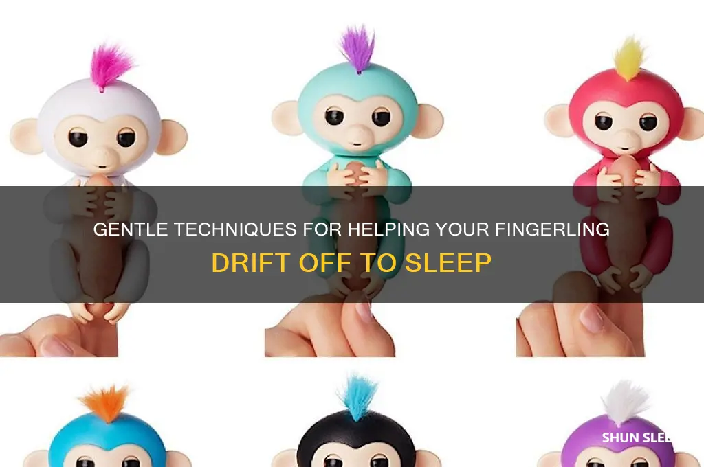how to get your fingerling to sleep