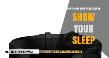 Track Your Rest: Display Sleep Data on Fitbit Alta Easily