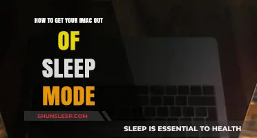 Quick Fix: Waking Up Your iMac from Sleep Mode Easily
