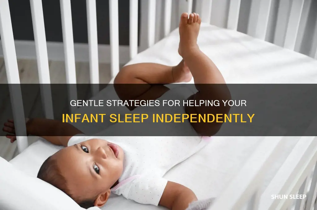 how to get your infant to sleep without being held