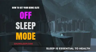 Wake Up Your Keric Elite: Quick Fix for Sleep Mode Issues