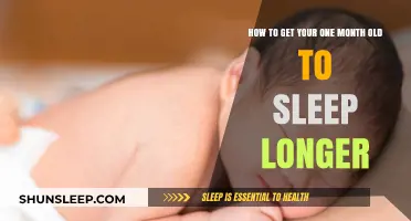 Helping Your One-Month-Old Sleep Longer: Tips for Restful Nights