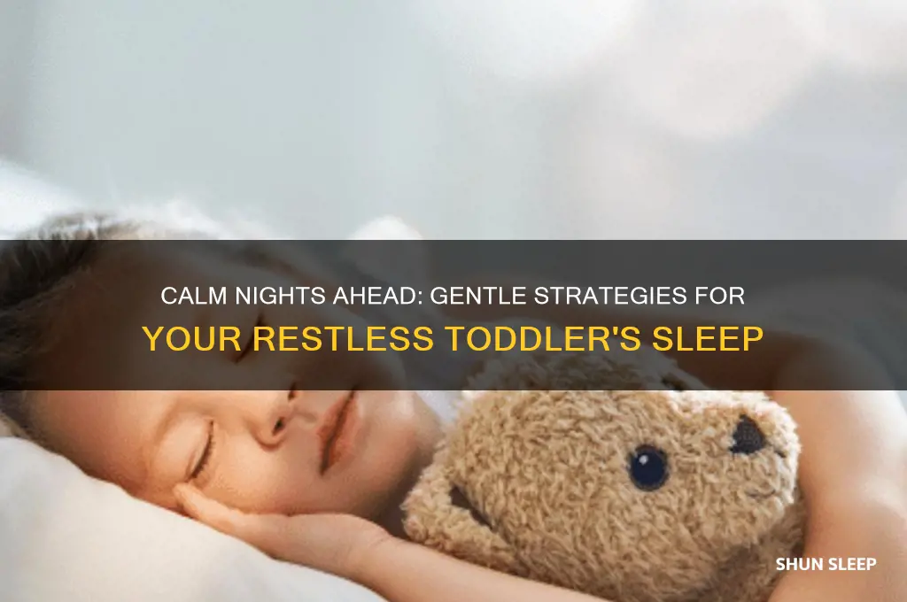 how to get your restless toddler to sleep