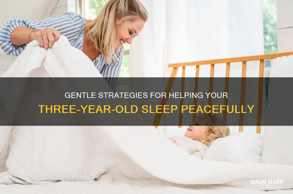 how to get your three year old to sleep