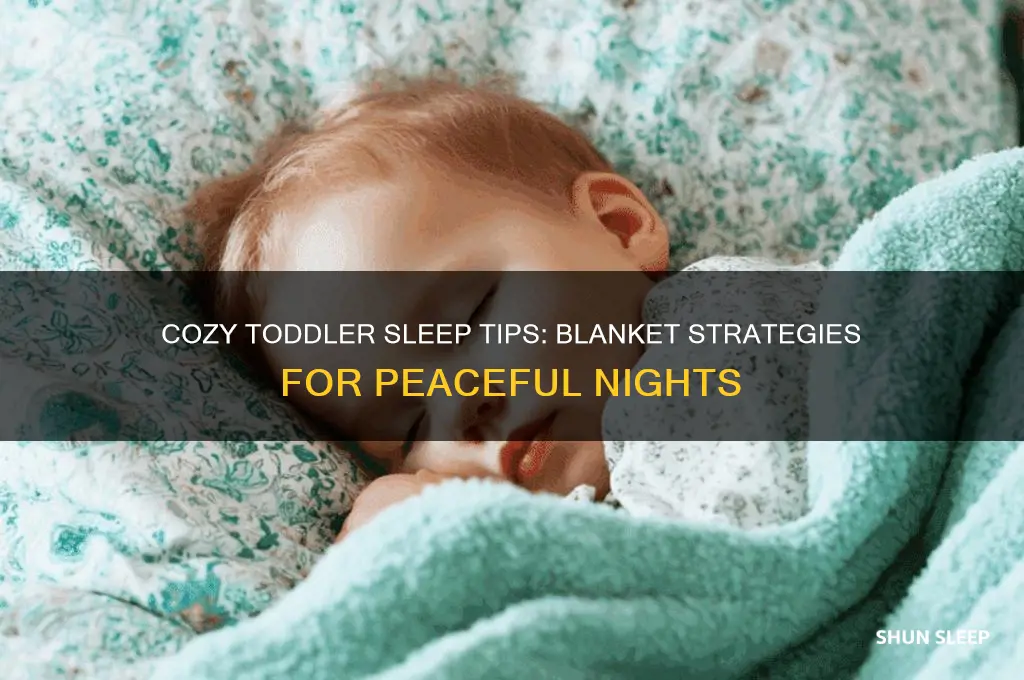how to get your toddler to sleep with a blanket