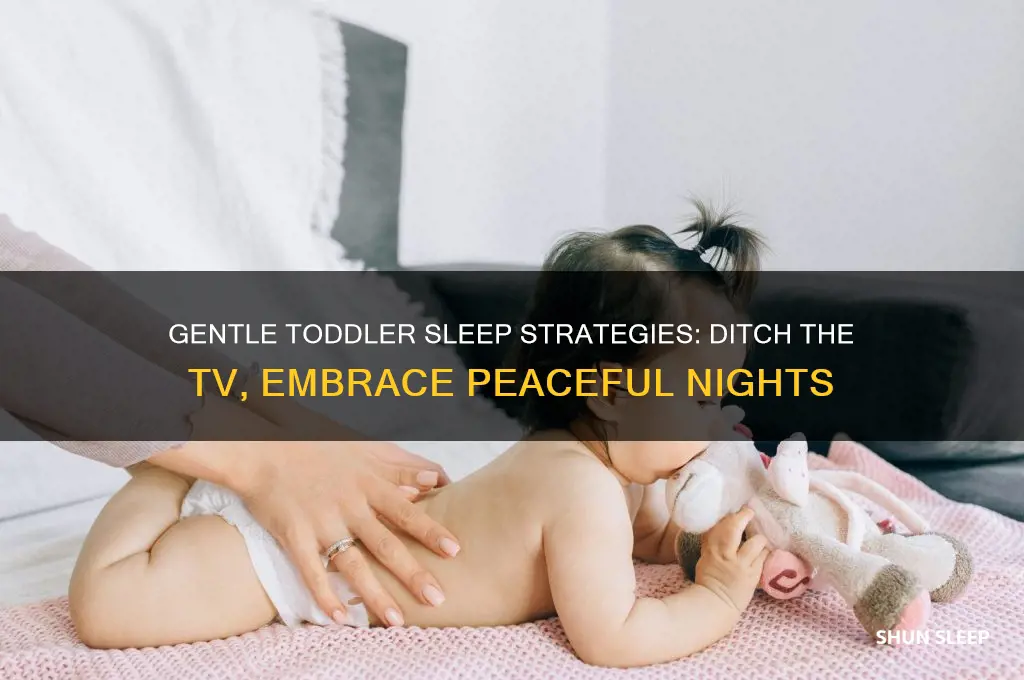 how to get your toddler to sleep without tv