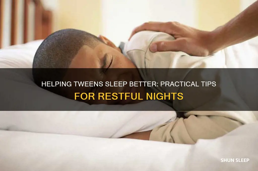 how to get your tween to sleep