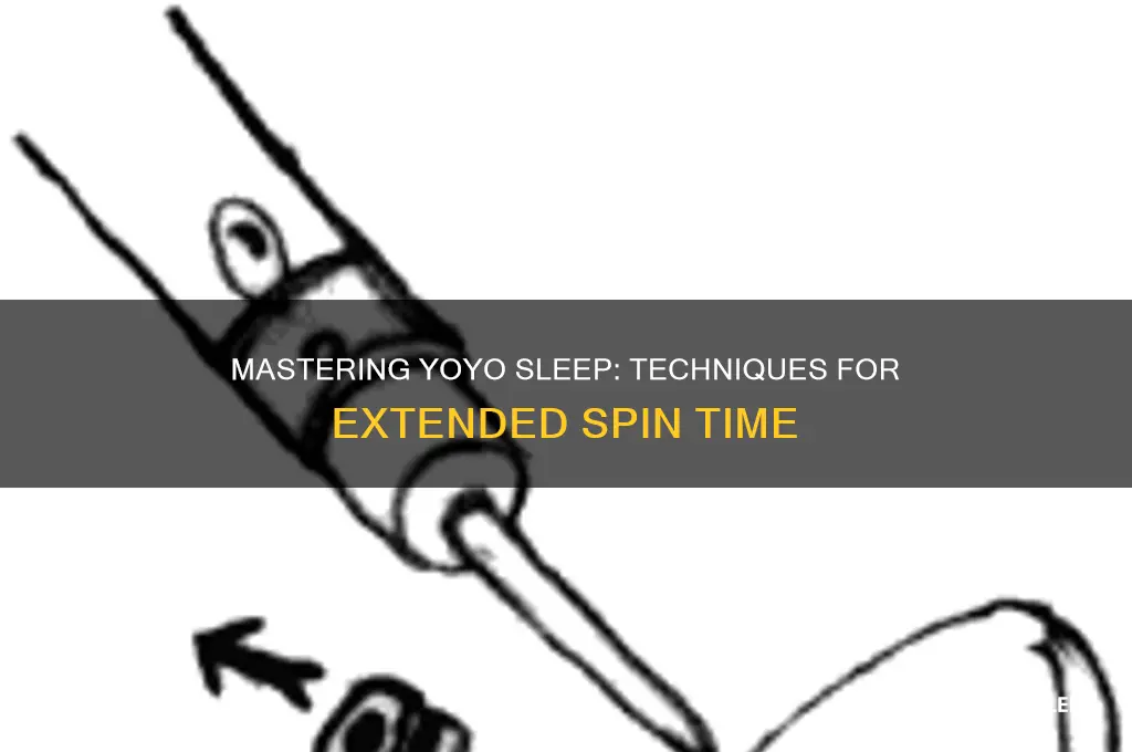how to get your yoyo to sleep