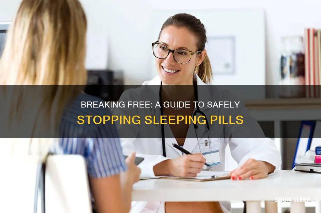 how to get yourself off sleeping pills