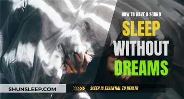 Sleep Deeply and Dreamlessly: A Guide to Peaceful Slumber