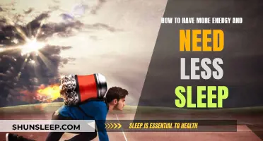 Maximize Your Energy, Minimize Sleep: A Guide to Revitalization