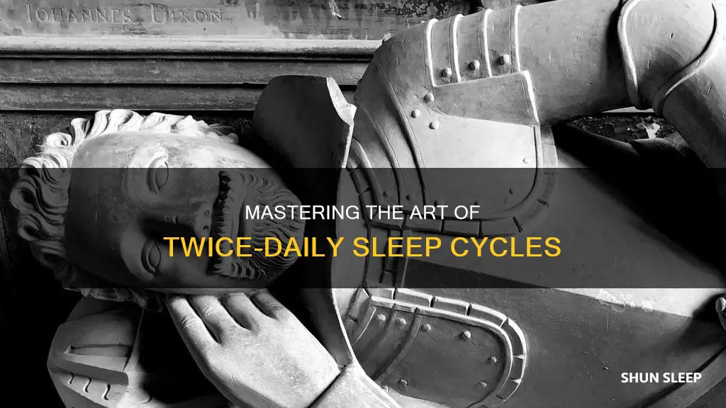 how to have two sleep cycles in a day