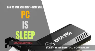 Using Elgato While Your PC Sleeps: A Guide
