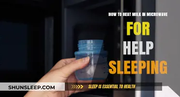 Warm Milk in Microwave: A Quick Sleep Aid Guide