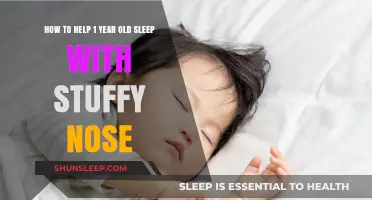 Soothing Stuffy Noses: Gentle Sleep Tips for Your 1-Year-Old