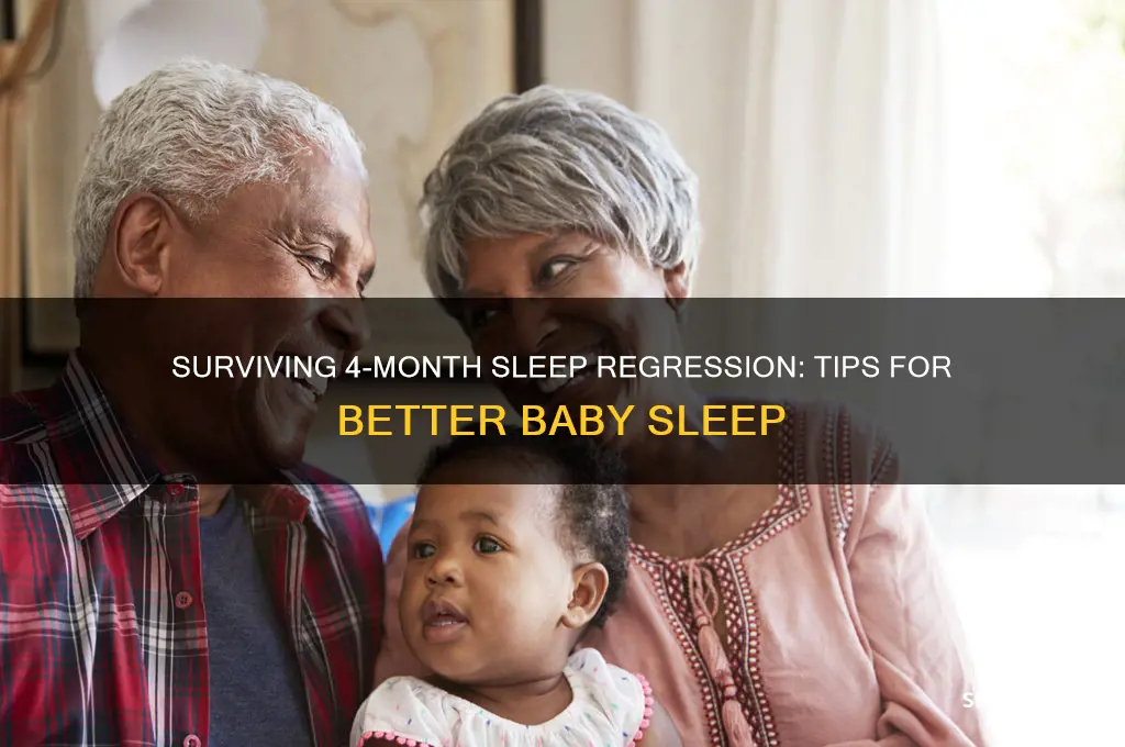 how to help 4 month sleep regression