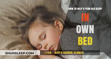 Helping Your 5-Year-Old Transition to Sleeping in Their Own Bed