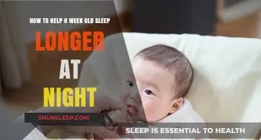 Helping Your 6-Week-Old Sleep Longer: Nighttime Tips for Parents