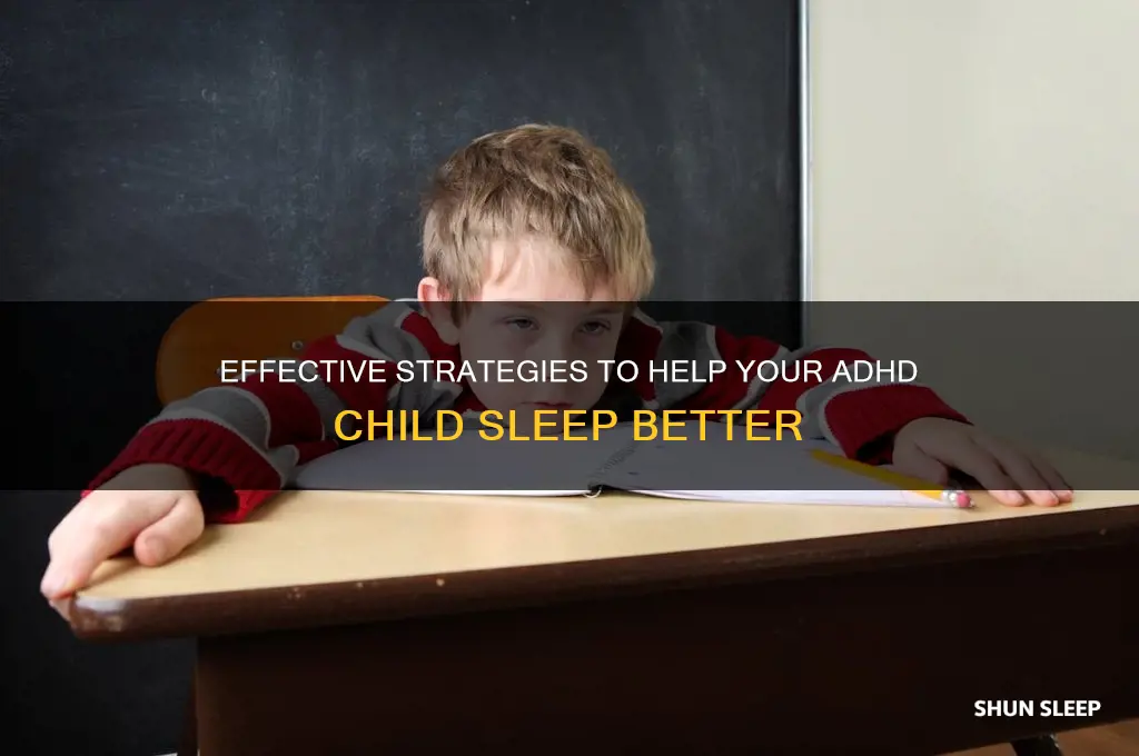 how to help a adhd child sleep