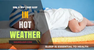Cool Comfort: Tips for Helping Babies Sleep in Hot Weather