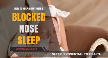 Soothing Solutions: Helping Your Baby Sleep with a Blocked Nose
