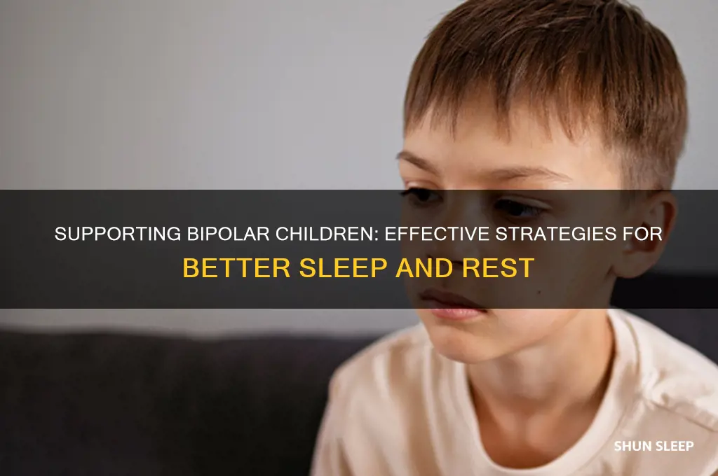 how to help a bipolar child sleep