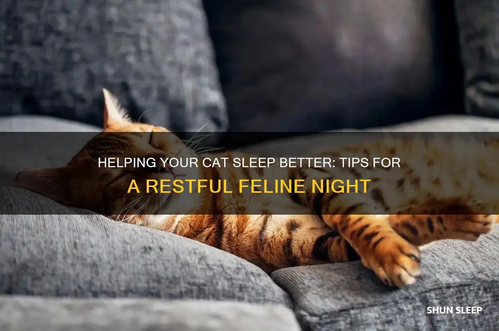 how to help a cat sleep