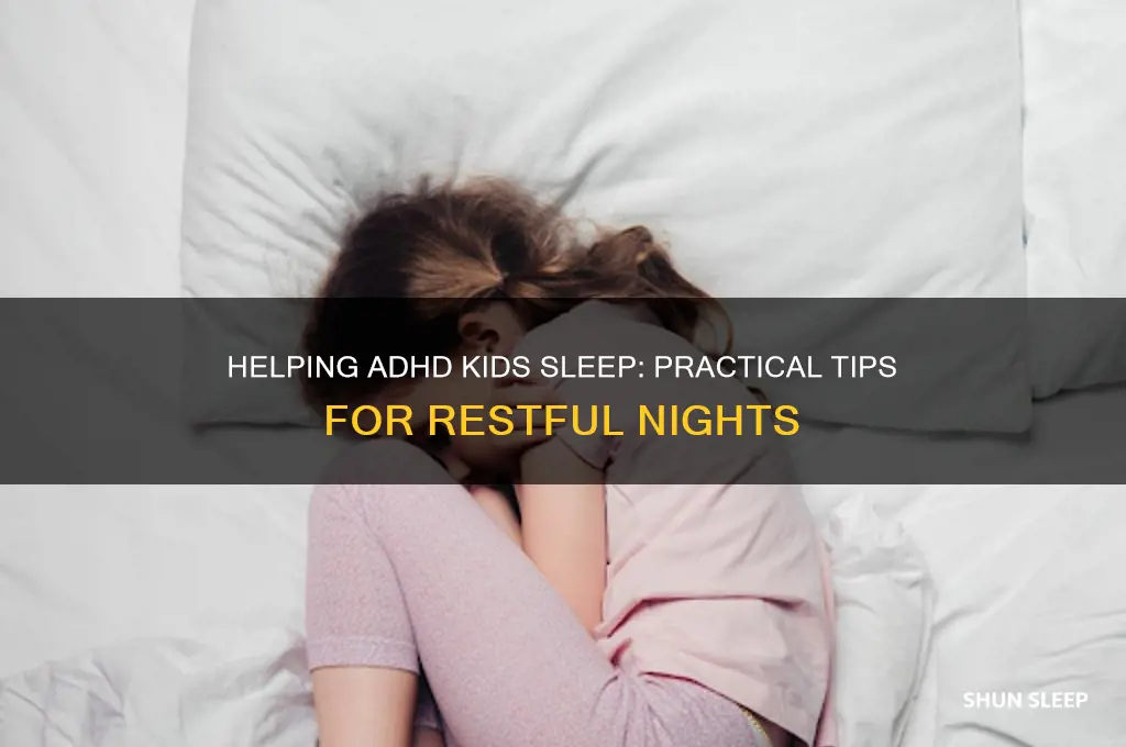 how to help a child sleep with adhd
