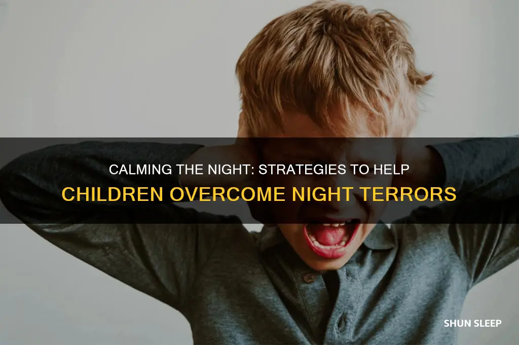 how to help a child sleep with night terrors