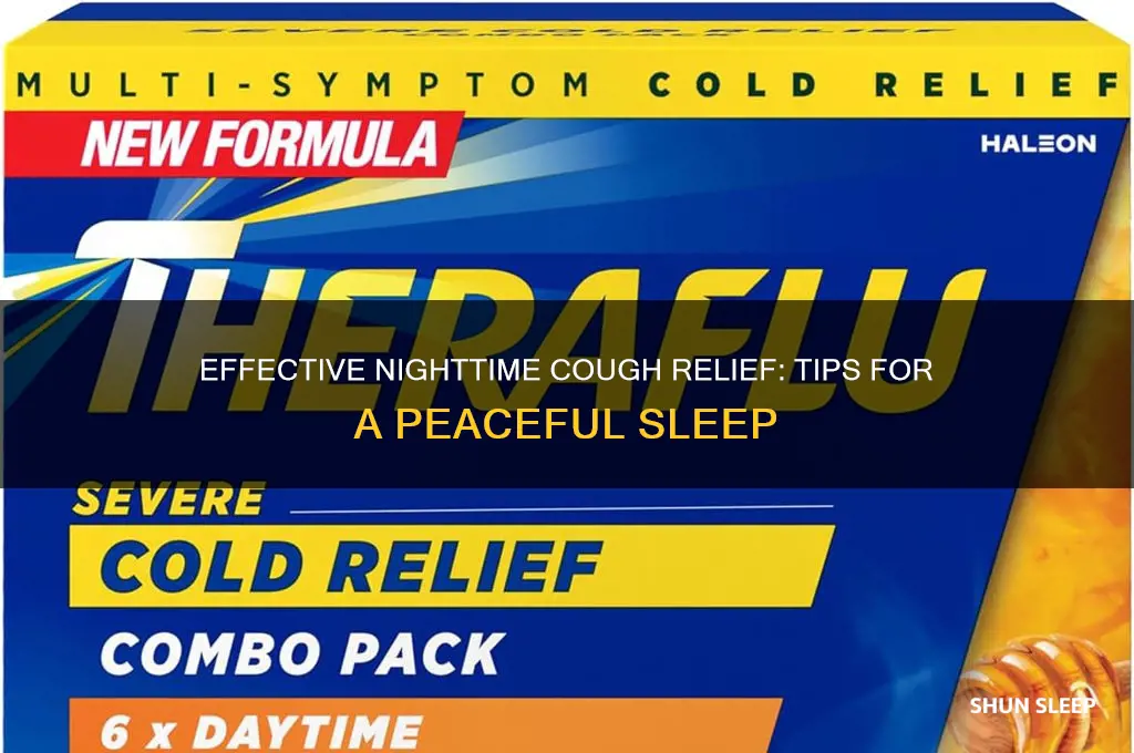 how to help a cough while you sleep