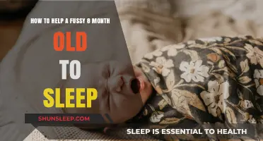 Soothing Strategies: Helping Your Fussy 8-Month-Old Sleep Peacefully